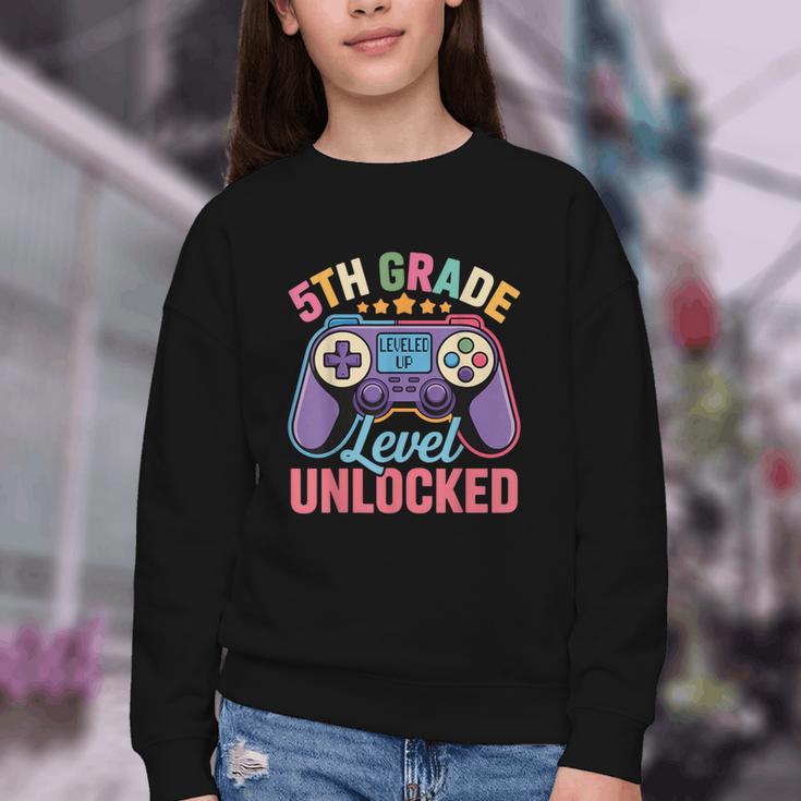 5th Grade Level Unlocked Shirt – Gamer Back To School Youth Crewneck Sweatshirt 5th Grade Level Unlocked Shirt – Gamer Back To School Youth Crewneck Sweatshirt