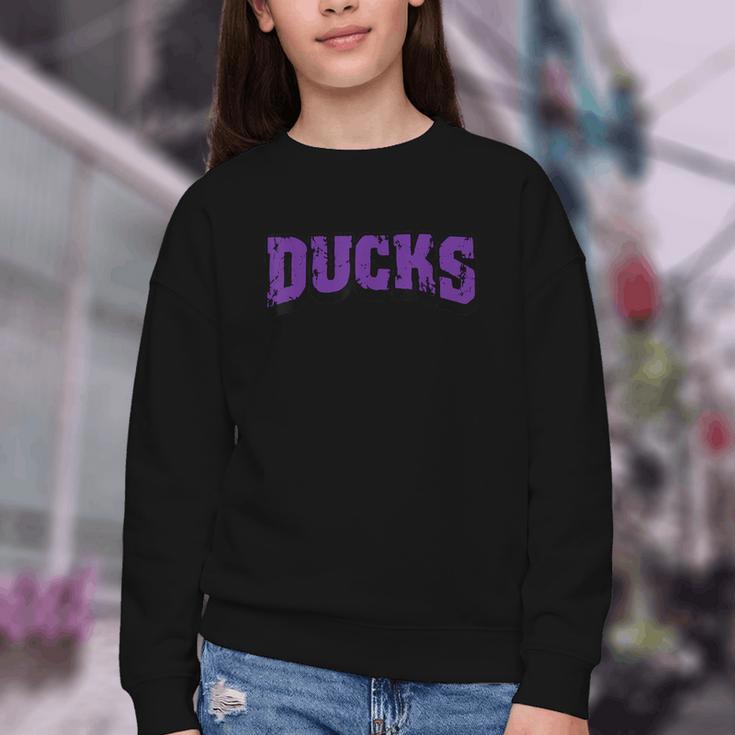 Ducks Back To School Spirit P Youth Crewneck Sweatshirt Ducks Back To School Spirit P Youth Crewneck Sweatshirt