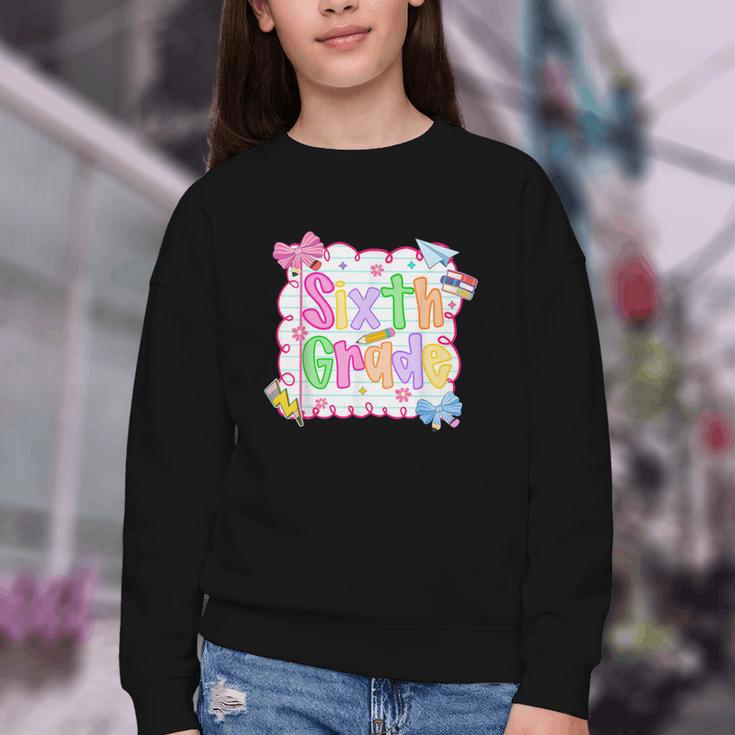 HUGvyn Back To School Youth Crewneck Sweatshirt