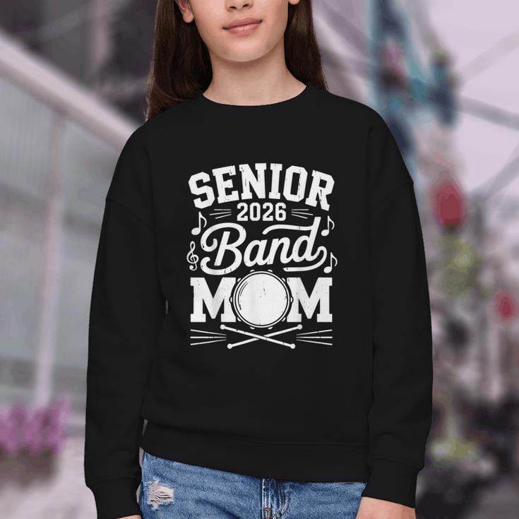 My Last First Day Senior 2026 Band Mom Back To School Retro Youth Crewneck Sweatshirt My Last First Day Senior 2026 Band Mom Back To School Retro Youth Crewneck Sweatshirt