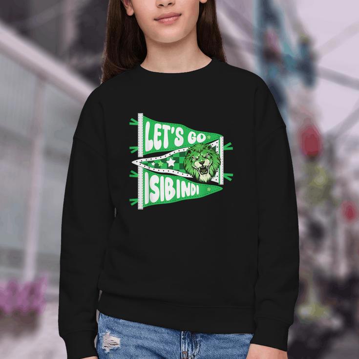 Let's Go Isibindi Courage Back To School Spirit Youth Crewneck Sweatshirt Let's Go Isibindi Courage Back To School Spirit Youth Crewneck Sweatshirt