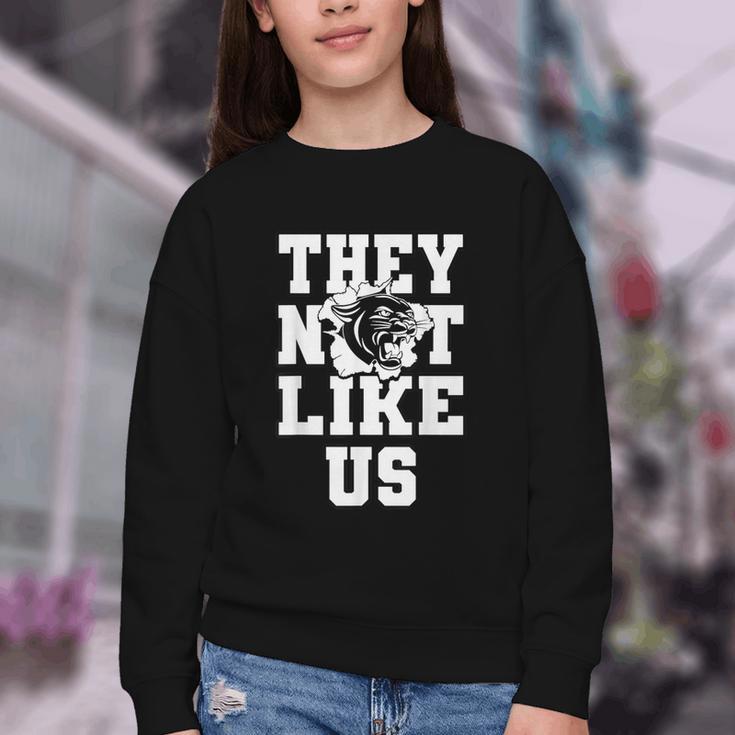 Not Like Panthers Back To School Spirit Youth Crewneck Sweatshirt Not Like Panthers Back To School Spirit Youth Crewneck Sweatshirt