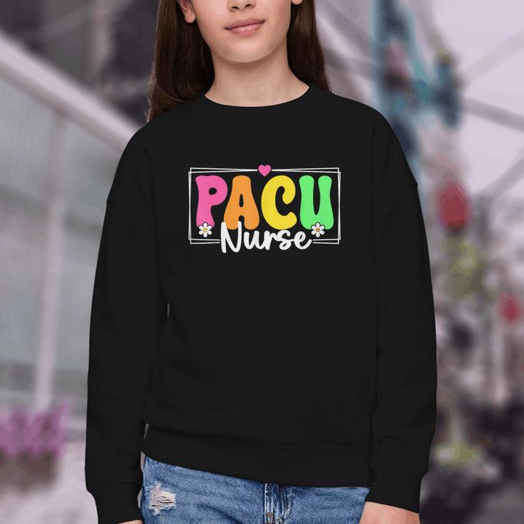 PACU Nurse Back To School Student Nurse Youth Crewneck Sweatshirt PACU Nurse Back To School Student Nurse Youth Crewneck Sweatshirt