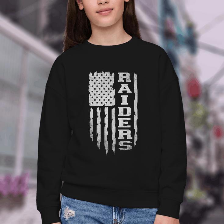 Retro Raiders Back To School Team Spirit For Men Women Kids Youth Crewneck Sweatshirt Retro Raiders Back To School Team Spirit For Men Women Kids Youth Crewneck Sweatshirt
