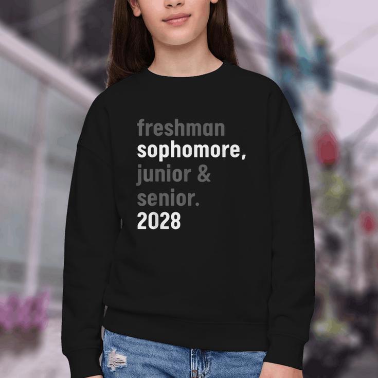 Sophomore Class Of 2028 Shirt Back To School High School Tee Youth Crewneck Sweatshirt Sophomore Class Of 2028 Shirt Back To School High School Tee Youth Crewneck Sweatshirt