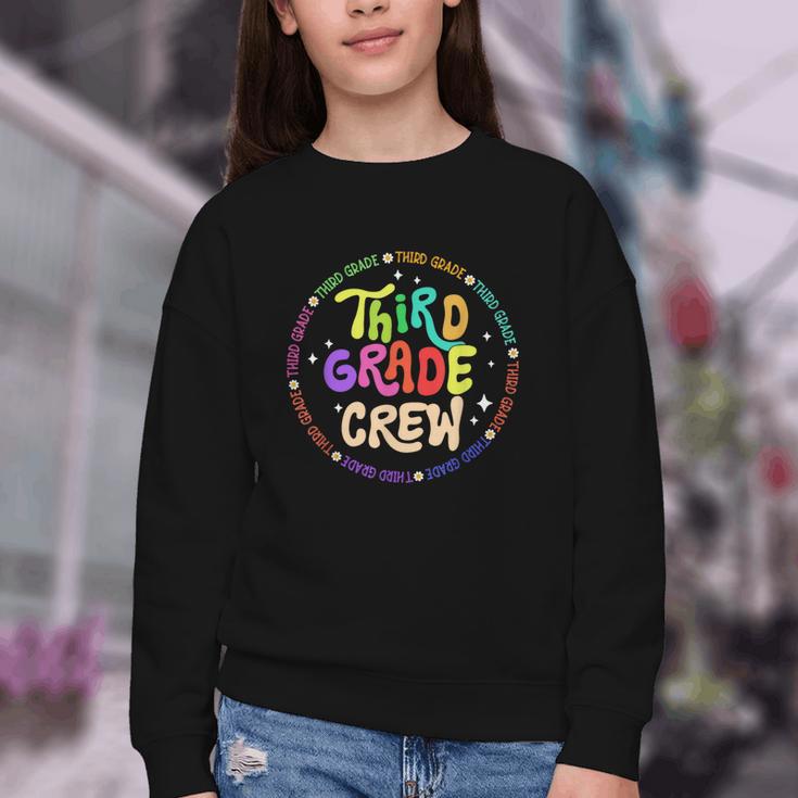 Third Grade Crew Back To School 3rd Grade Team Youth Crewneck Sweatshirt Third Grade Crew Back To School 3rd Grade Team Youth Crewneck Sweatshirt