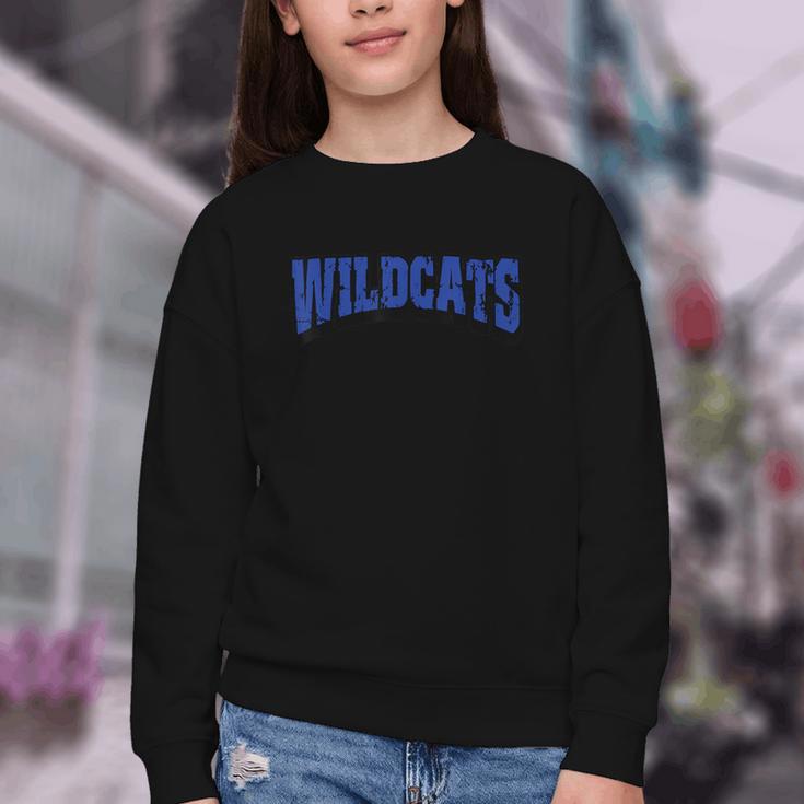 Wildcats Back To School Spirit B Youth Crewneck Sweatshirt Wildcats Back To School Spirit B Youth Crewneck Sweatshirt