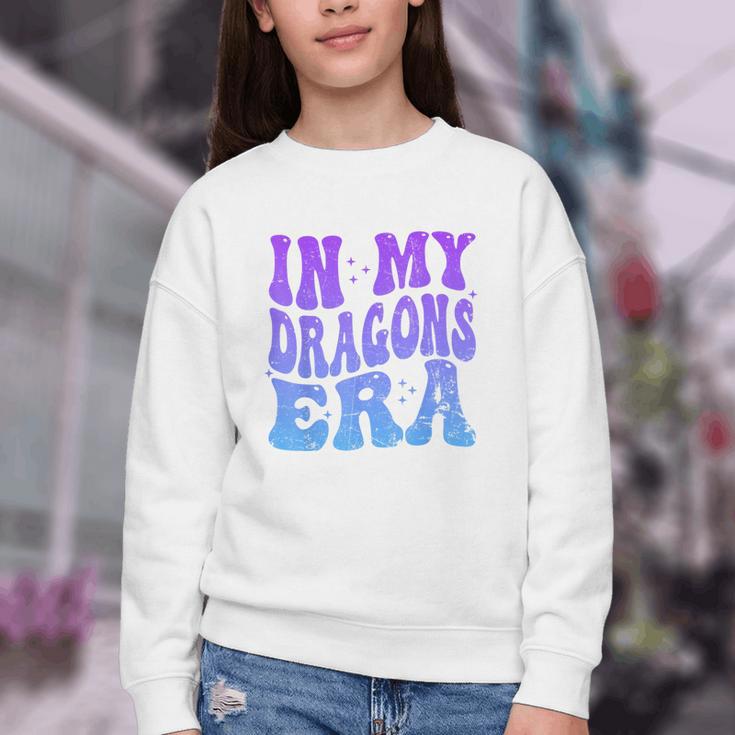 In My Dragons Era Back To School Spirit Game Retro Groovy Youth Crewneck Sweatshirt In My Dragons Era Back To School Spirit Game Retro Groovy Youth Crewneck Sweatshirt