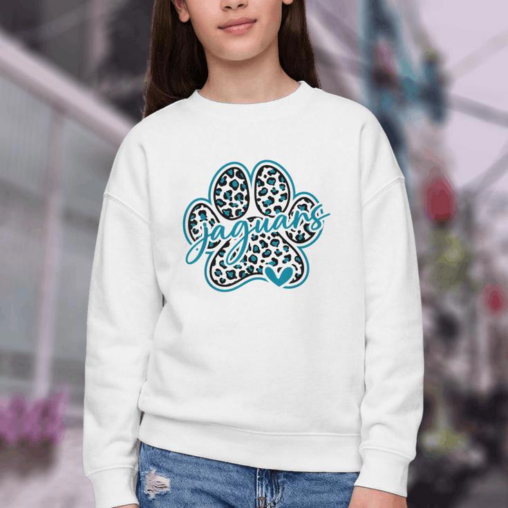 Vintage Jaguar School Sports Team Spirit Back To School Youth Crewneck Sweatshirt Vintage Jaguar School Sports Team Spirit Back To School Youth Crewneck Sweatshirt