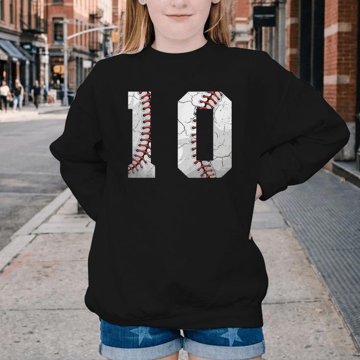 2016 10th Birthday Baseball Boys Kids Ten 10 Tenth Youth Crewneck Sweatshirt 2016 10th Birthday Baseball Boys Kids Ten 10 Tenth Youth Crewneck Sweatshirt