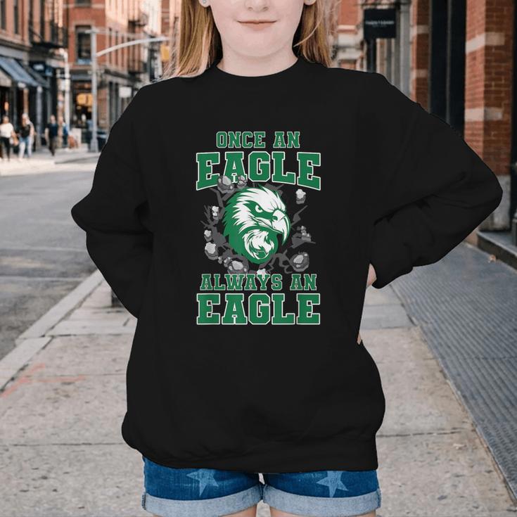 Always An Eagle Back To School Spirit G Youth Crewneck Sweatshirt Always An Eagle Back To School Spirit G Youth Crewneck Sweatshirt