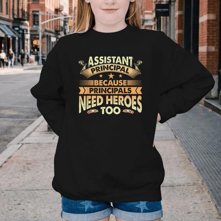 Assistant Principal Back To School Assistant Principal Youth Crewneck Sweatshirt Assistant Principal Back To School Assistant Principal Youth Crewneck Sweatshirt