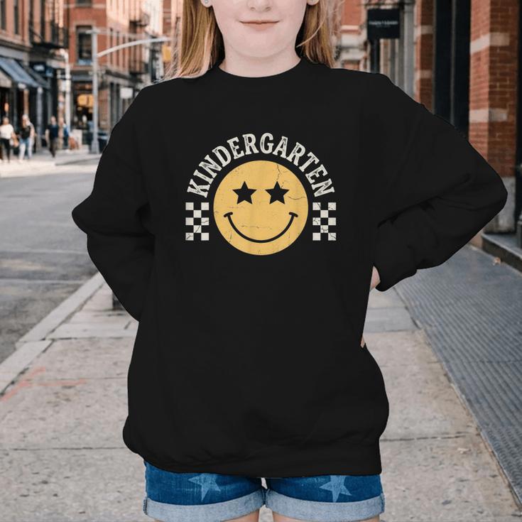 Back To School Kindergarten Kids Boys Girls Youth Crewneck Sweatshirt