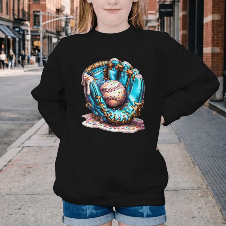 Baseball Lifestyle Apparel Youth Baseball Drip Ice Cream Youth Crewneck Sweatshirt Baseball Lifestyle Apparel Youth Baseball Drip Ice Cream Youth Crewneck Sweatshirt
