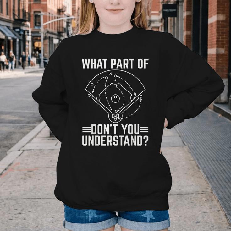 Baseball Math Double Play What Part Of Baseball Game Youth Crewneck Sweatshirt Baseball Math Double Play What Part Of Baseball Game Youth Crewneck Sweatshirt