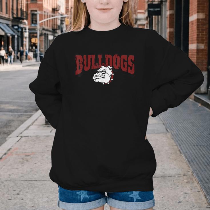 Bulldogs Back To School Spirit M Youth Crewneck Sweatshirt Bulldogs Back To School Spirit M Youth Crewneck Sweatshirt