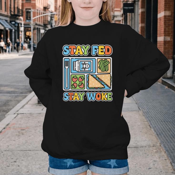 Cafeteria Crew Tour Welcome Back To School Lunch Lady Youth Crewneck Sweatshirt Cafeteria Crew Tour Welcome Back To School Lunch Lady Youth Crewneck Sweatshirt