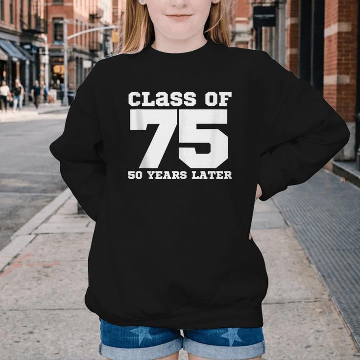 Class Of 1975 50 Years Later Reunions SQUAD Back To School Youth Crewneck Sweatshirt Class Of 1975 50 Years Later Reunions SQUAD Back To School Youth Crewneck Sweatshirt