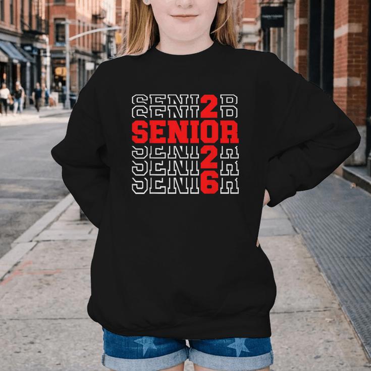 Class Of 2026 Senior Back To School 2026 Graduation 2026 Youth Crewneck Sweatshirt Class Of 2026 Senior Back To School 2026 Graduation 2026 Youth Crewneck Sweatshirt