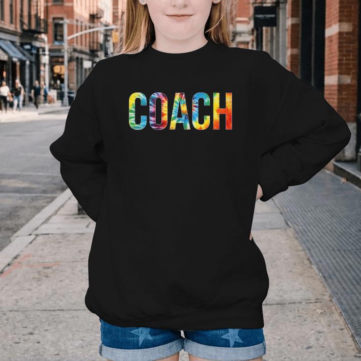 Coach Women For Work Tie Dye Back To School Appreciation Day Youth Crewneck Sweatshirt Coach Women For Work Tie Dye Back To School Appreciation Day Youth Crewneck Sweatshirt