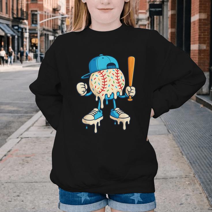 Cool Drip Baseball Shirt Youth Baseball Drip Youth Crewneck Sweatshirt Cool Drip Baseball Shirt Youth Baseball Drip Youth Crewneck Sweatshirt
