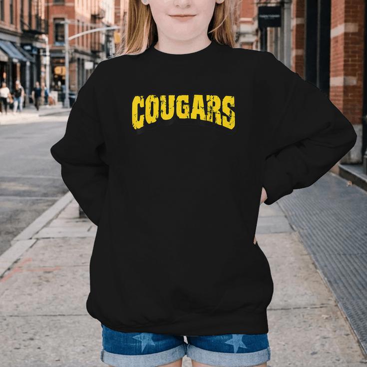 Cougars Back To School Spirit GY Youth Crewneck Sweatshirt Cougars Back To School Spirit GY Youth Crewneck Sweatshirt