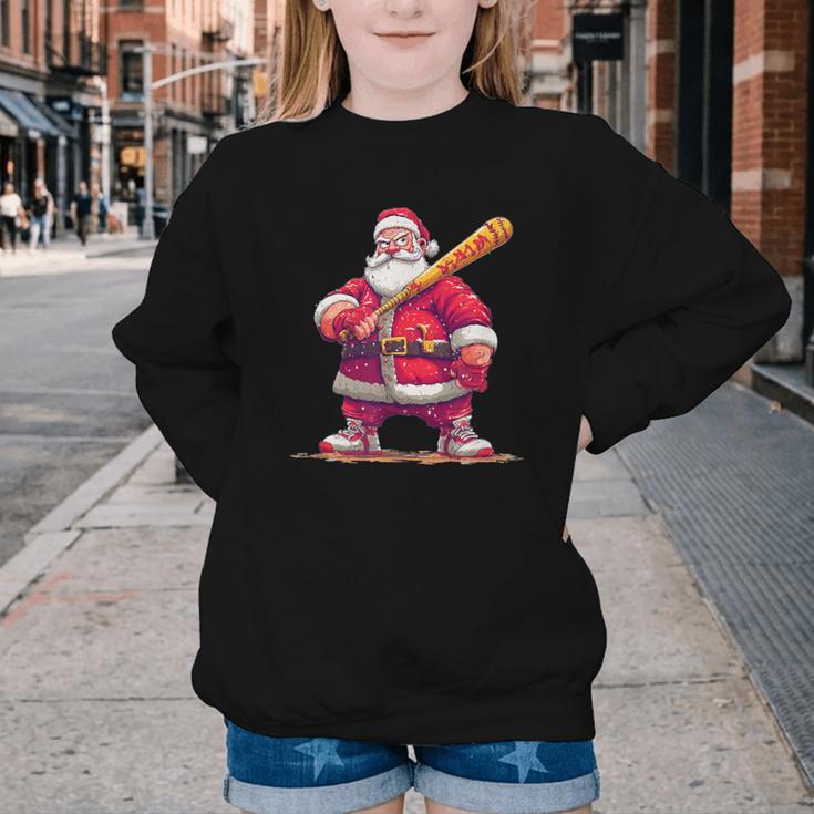 Festive Baseball Bat Costume For Adults And Kids Youth Crewneck Sweatshirt Festive Baseball Bat Costume For Adults And Kids Youth Crewneck Sweatshirt