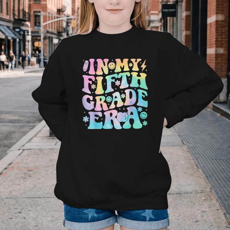 In My Fifth Grade Era Girl Tie Dye 5th Grade Back To School Youth Crewneck Sweatshirt In My Fifth Grade Era Girl Tie Dye 5th Grade Back To School Youth Crewneck Sweatshirt