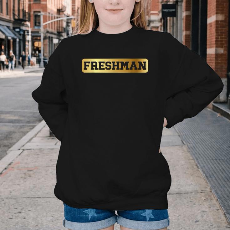 Freshman 9th Grade Back To School First Day Juneteenth Afro Youth Crewneck Sweatshirt Freshman 9th Grade Back To School First Day Juneteenth Afro Youth Crewneck Sweatshirt