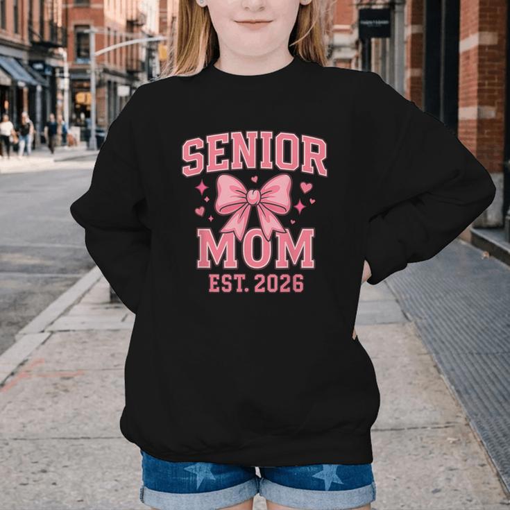 Last First Day Class Of 2026 Senior Mom Back To School Youth Crewneck Sweatshirt Last First Day Class Of 2026 Senior Mom Back To School Youth Crewneck Sweatshirt