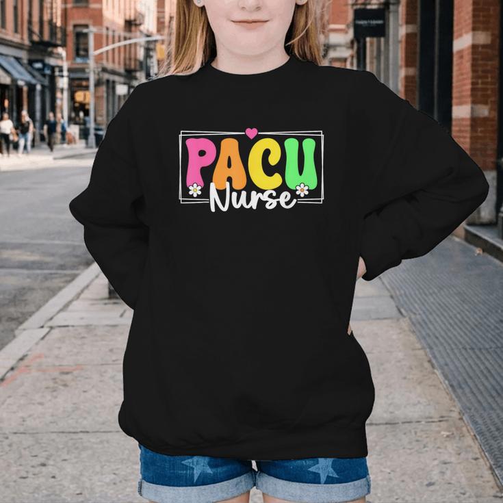 PACU Nurse Back To School Student Nurse Youth Crewneck Sweatshirt PACU Nurse Back To School Student Nurse Youth Crewneck Sweatshirt