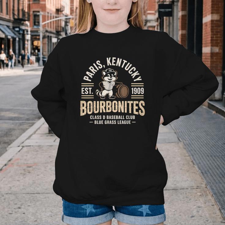 Paris Kentucky Bourbonites Baseball Heritage Youth Crewneck Sweatshirt Paris Kentucky Bourbonites Baseball Heritage Youth Crewneck Sweatshirt