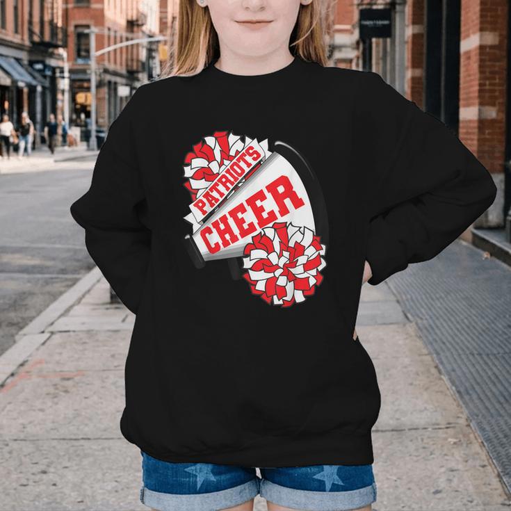 Patriots Cheer Back To School Cheerleading Spirit R Youth Crewneck Sweatshirt Patriots Cheer Back To School Cheerleading Spirit R Youth Crewneck Sweatshirt