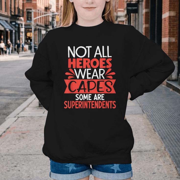 School Supervisor Manager Back To School Superintendent Youth Crewneck Sweatshirt School Supervisor Manager Back To School Superintendent Youth Crewneck Sweatshirt