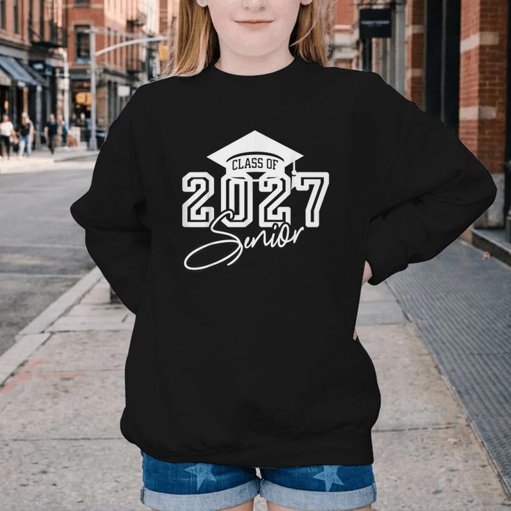 Senior Class Of 2027 Back To School Graduate Senior Year 27 Youth Crewneck Sweatshirt Senior Class Of 2027 Back To School Graduate Senior Year 27 Youth Crewneck Sweatshirt