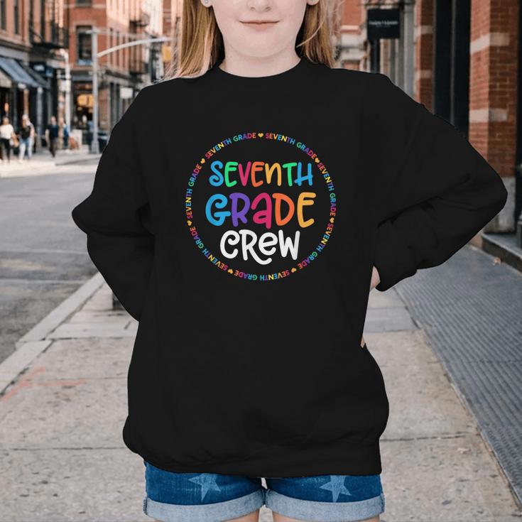 Seventh Grade Crew Back To School Matching Tee For 7th Grade Youth Crewneck Sweatshirt Seventh Grade Crew Back To School Matching Tee For 7th Grade Youth Crewneck Sweatshirt