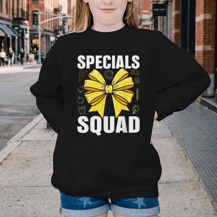 Specials Squad Tie Dye Back To School Women Appreciation Youth Crewneck Sweatshirt