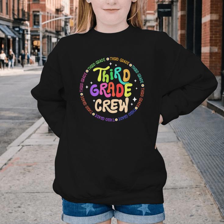 Third Grade Crew Back To School 3rd Grade Team Youth Crewneck Sweatshirt Third Grade Crew Back To School 3rd Grade Team Youth Crewneck Sweatshirt