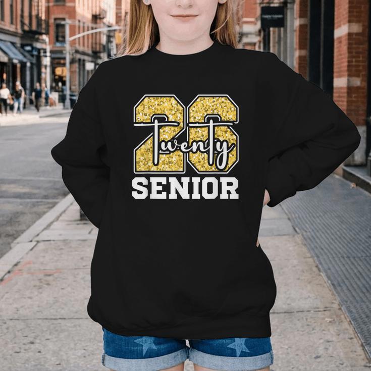 Twenty 2026 Class Of 26 Seniors Back To School Graduation Youth Crewneck Sweatshirt