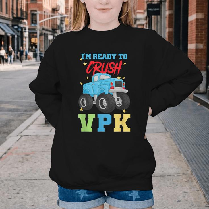 VPK Back To School 1st Day Of School Prekindergarten Kids Youth Crewneck Sweatshirt VPK Back To School 1st Day Of School Prekindergarten Kids Youth Crewneck Sweatshirt