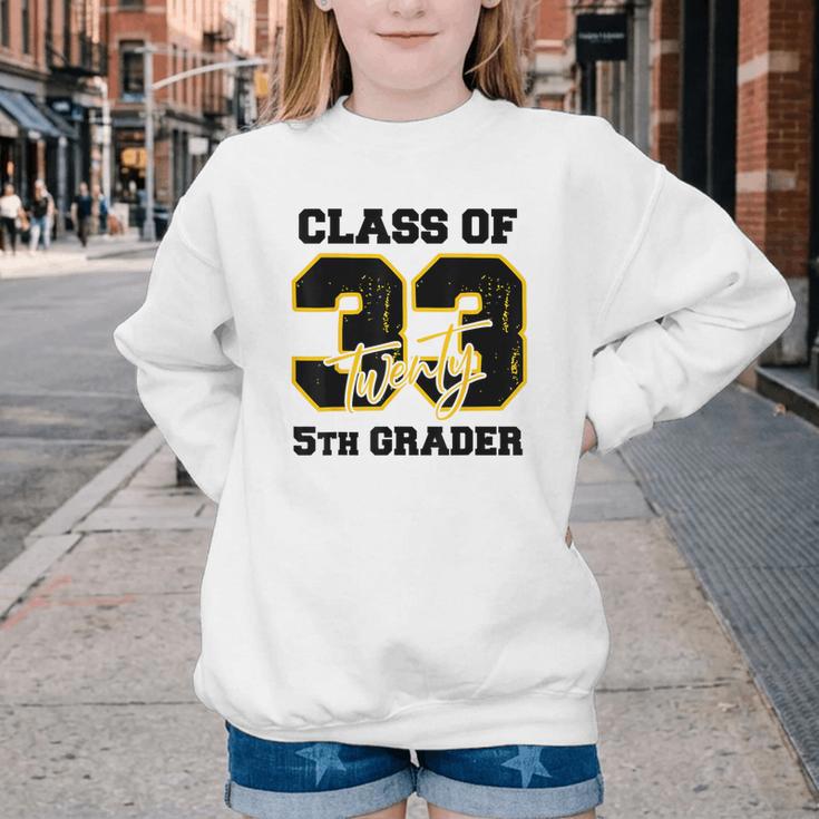 Class Of 2033 5th Grader Elementary School Back To School Youth Crewneck Sweatshirt Class Of 2033 5th Grader Elementary School Back To School Youth Crewneck Sweatshirt