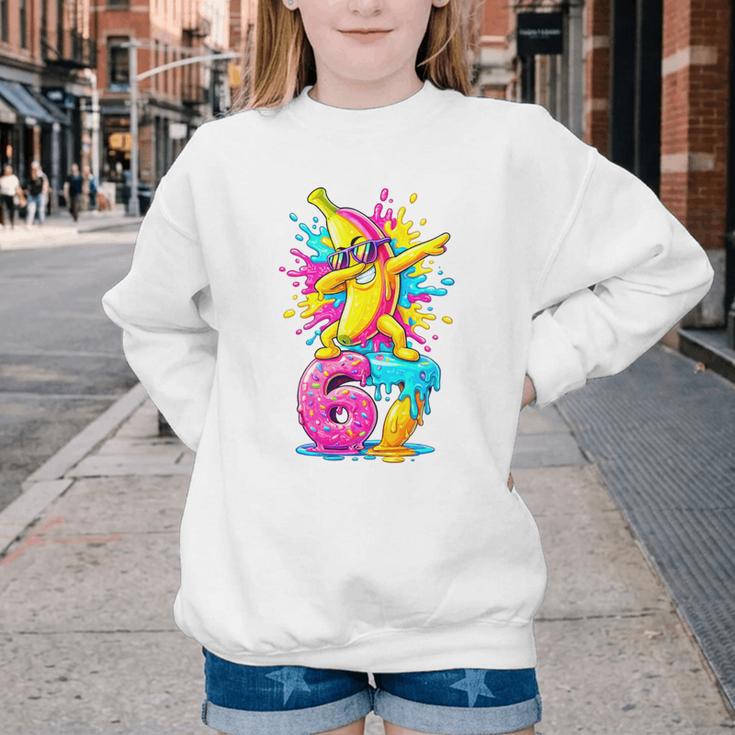 Dabbing Banana 67 Drip Baseball Drip Six Seven Joke Premium Tri-Blend Youth Crewneck Sweatshirt Dabbing Banana 67 Drip Baseball Drip Six Seven Joke Premium Tri-Blend Youth Crewneck Sweatshirt