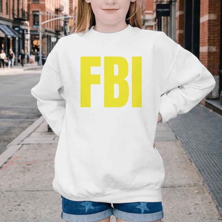 FBI Frequent Bathroom Inspector Back To School Youth Crewneck Sweatshirt FBI Frequent Bathroom Inspector Back To School Youth Crewneck Sweatshirt