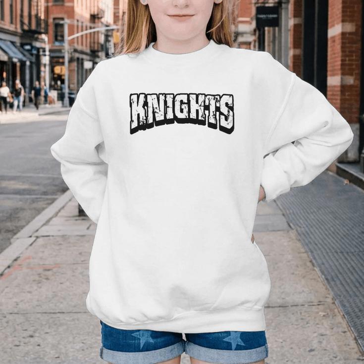 Knights Back To School Spirit Premium Tri-Blend Youth Crewneck Sweatshirt Knights Back To School Spirit Premium Tri-Blend Youth Crewneck Sweatshirt