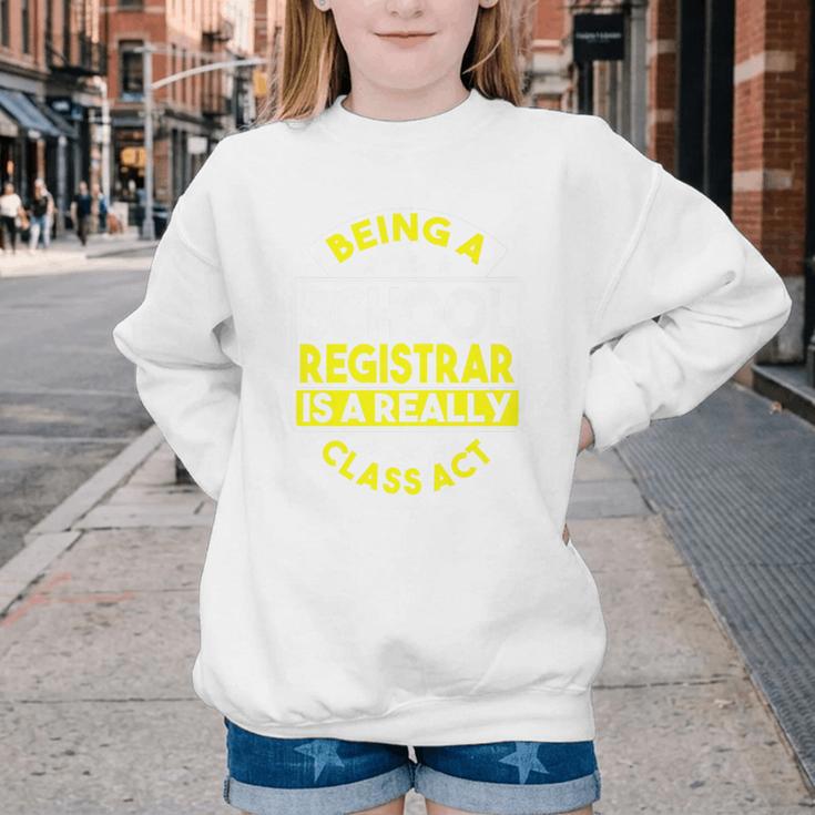 School Registry Student Enrollment Back To School Registrar Premium Youth Crewneck Sweatshirt School Registry Student Enrollment Back To School Registrar Premium Youth Crewneck Sweatshirt