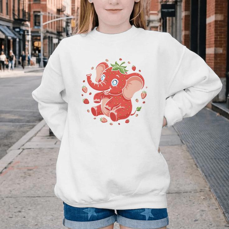 Strawberry Elephant Italian Brainrot Meme Back To School Comfort Colors Crop Top Youth Crewneck Sweatshirt Strawberry Elephant Italian Brainrot Meme Back To School Comfort Colors Crop Top Youth Crewneck Sweatshirt