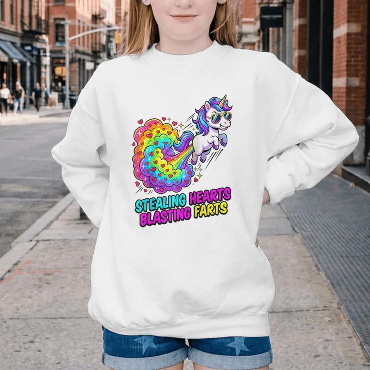 Unicorn Fart Valentine Stealing Hearts Blasting Farts Raglan Baseball Tee Youth Crewneck Sweatshirt Unicorn Fart Valentine Stealing Hearts Blasting Farts Raglan Baseball Tee Youth Crewneck Sweatshirt