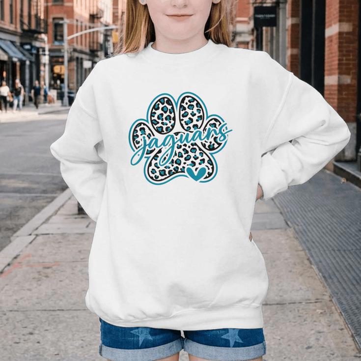 Vintage Jaguar School Sports Team Spirit Back To School Youth Crewneck Sweatshirt Vintage Jaguar School Sports Team Spirit Back To School Youth Crewneck Sweatshirt
