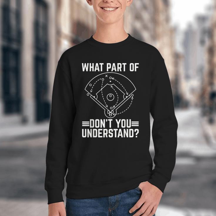 Baseball Math Double Play What Part Of Baseball Game Youth Crewneck Sweatshirt Baseball Math Double Play What Part Of Baseball Game Youth Crewneck Sweatshirt