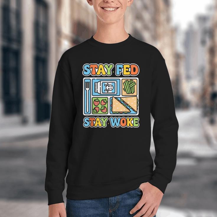 Cafeteria Crew Tour Welcome Back To School Lunch Lady Youth Crewneck Sweatshirt Cafeteria Crew Tour Welcome Back To School Lunch Lady Youth Crewneck Sweatshirt
